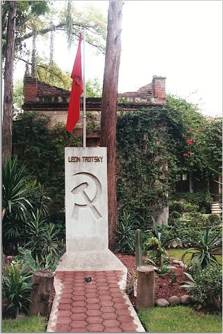 Trotsky's grave
