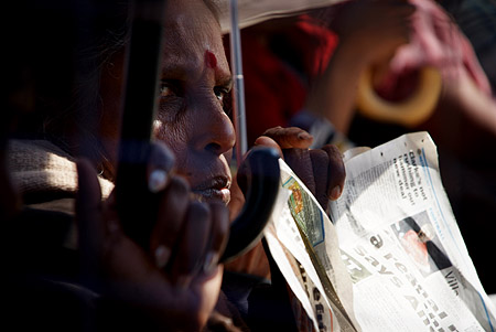 A grandmother waits for an answer.