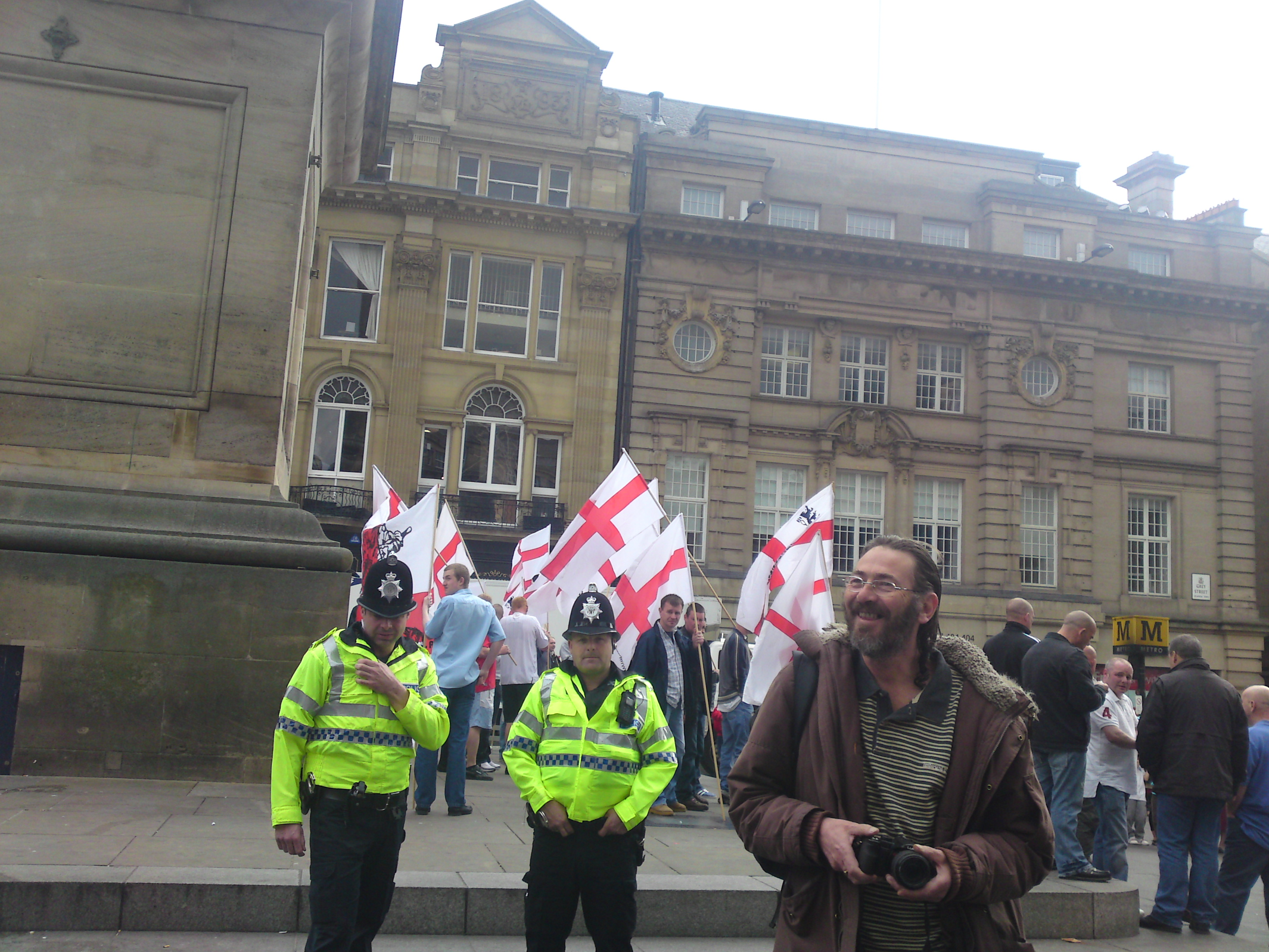 apporaching the fascists