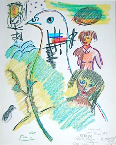 The artwork by Gruppo Watching The Sky / Gruppo EveryOne