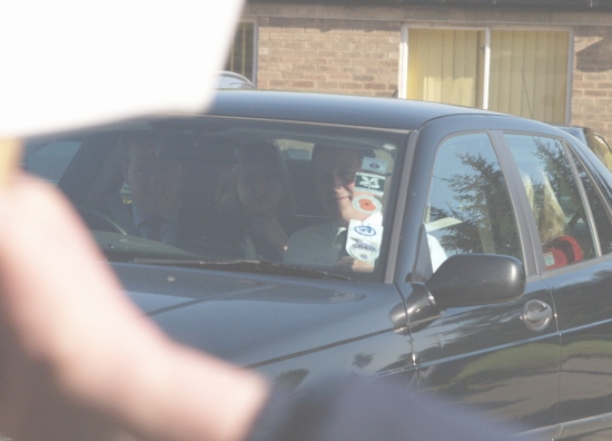 Cameron approaching ...