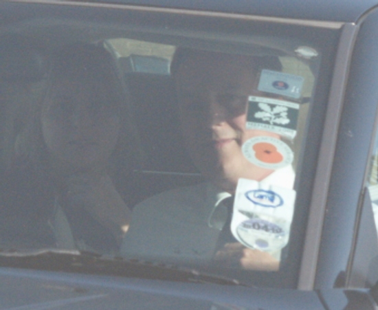 Cameron and blonde friend look ..