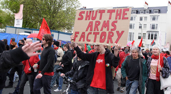 Demonstration on Old Steine