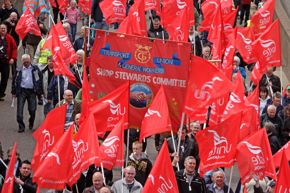T&G Elsmere Port Vauxhall workers