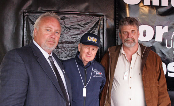 Ben Riley, Jim English, Bill Ferguson, United Steel USA