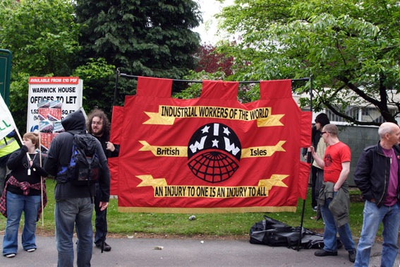IWW (Wobblies) Banner