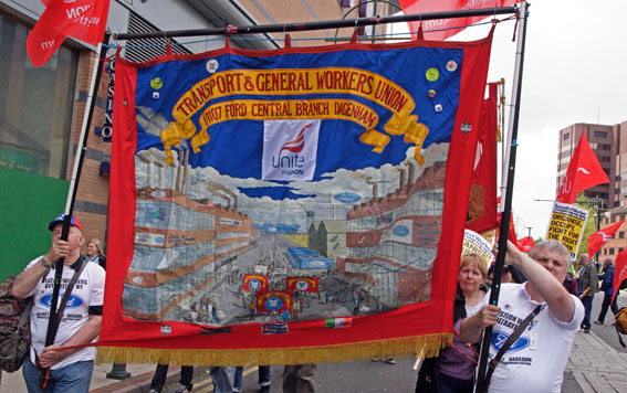 T&G Ford Dagenham Banner