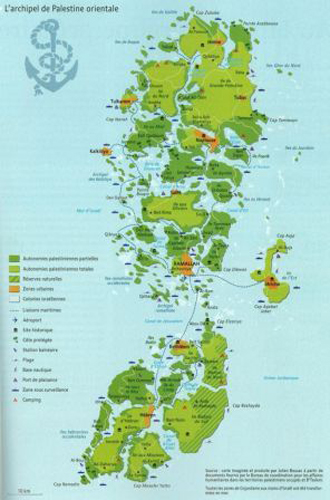 West Bank archipelago