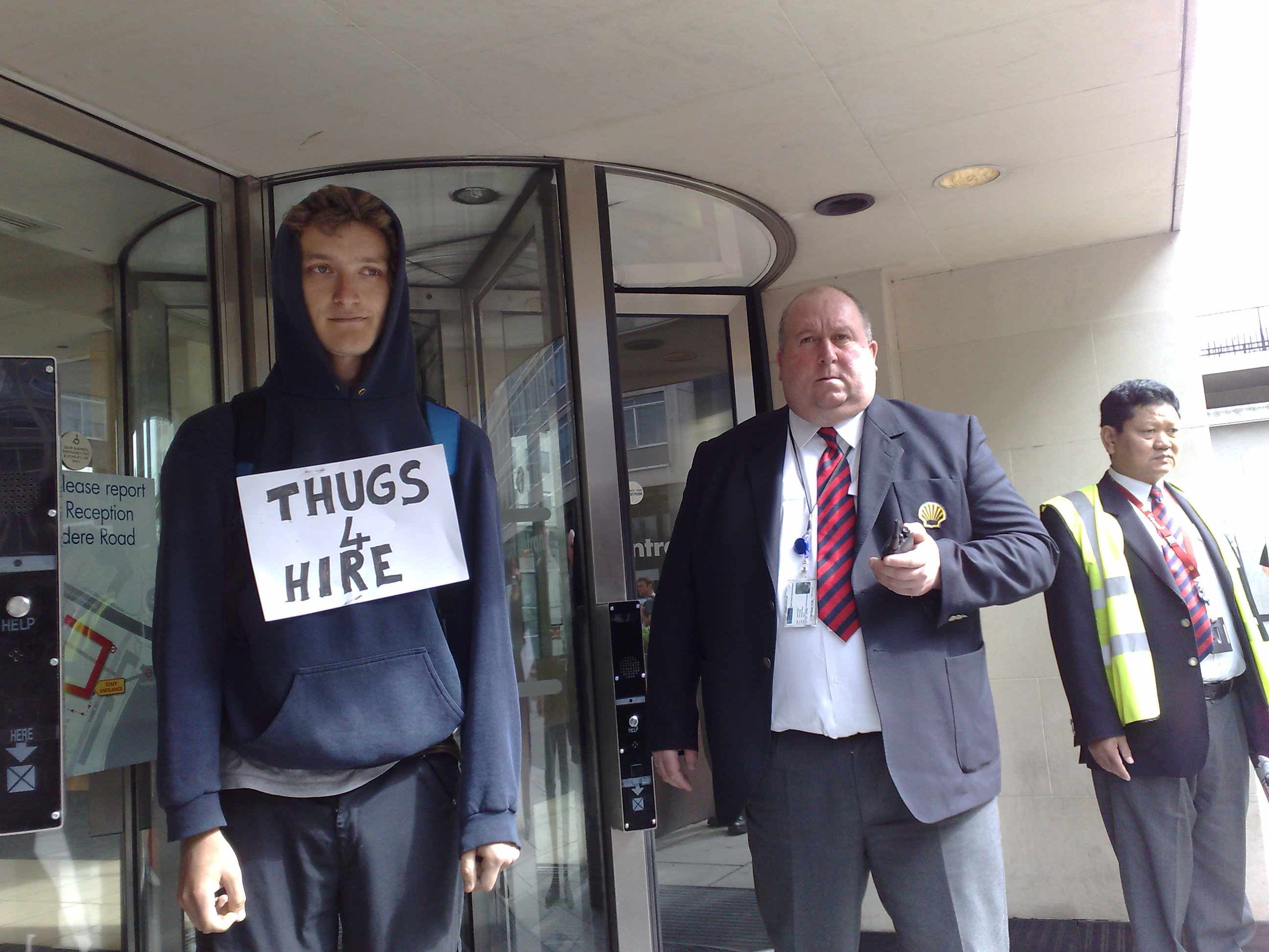 doors were immediatly locked