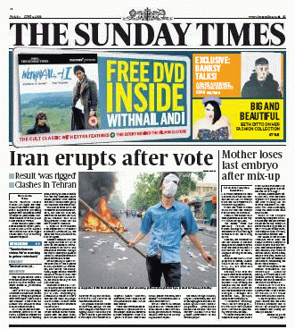 Sunday Times, 14 June 2009
