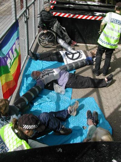 Blockade of the North gate