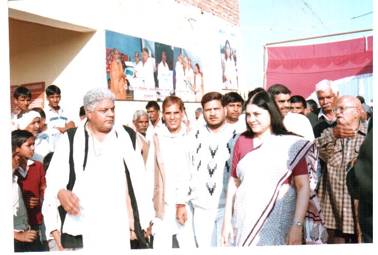 Smt. Maneka Gandhi visiting PFA Haryana shelter...