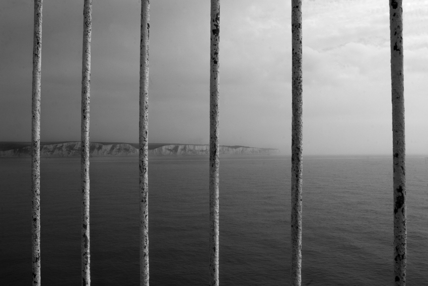 The white cliffs of Dover - the UK's entrance point for many asylum seekers.
