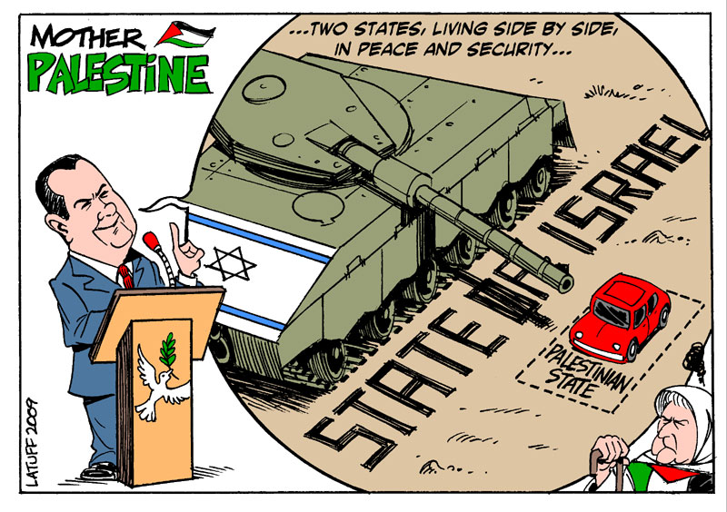 Mother Palestine and the Israeli concept of a two-state solution