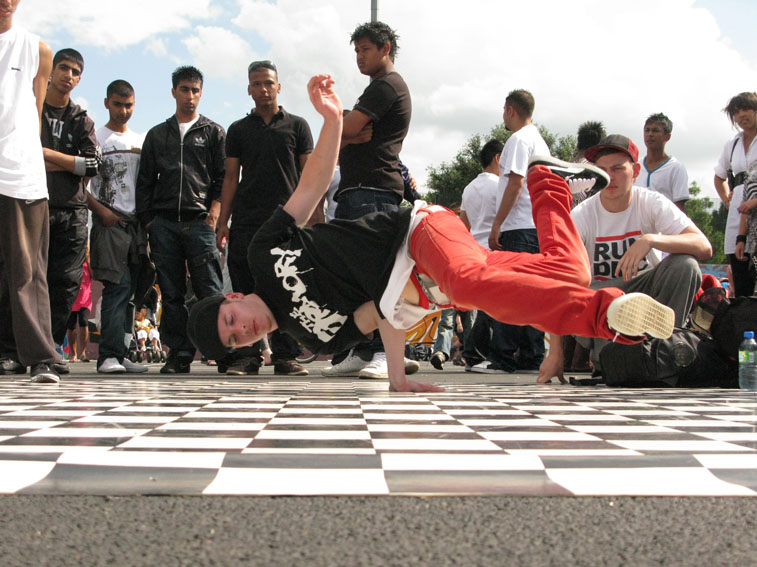break dancing