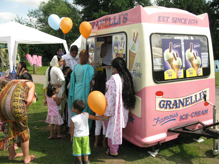 ice creams for a sunny day