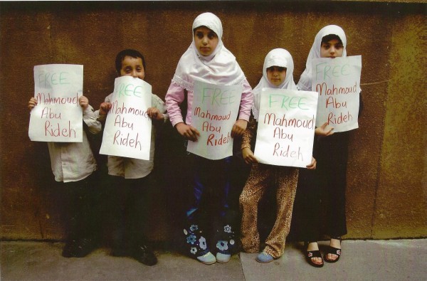 Mahmoud Abu Rideh's children want to be with their father again