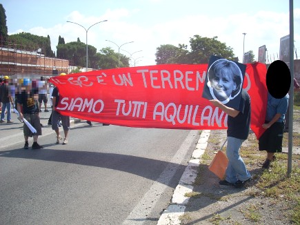 A24 Blockade 7th July Rome