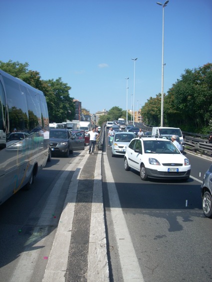 A24 Blockade 7th July Rome