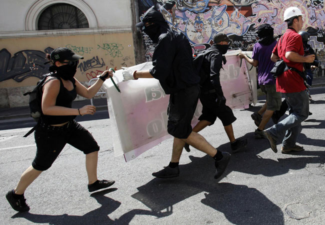 Rome: July 7th buildup to the G8 2009