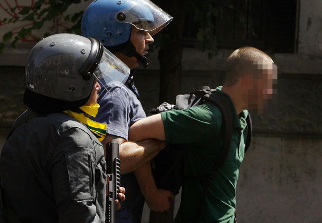 Rome: July 7th buildup to the G8 2009