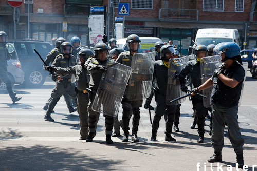 but the police have other ideas