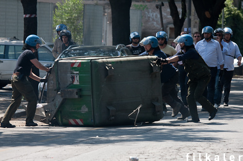 and unblock the streets