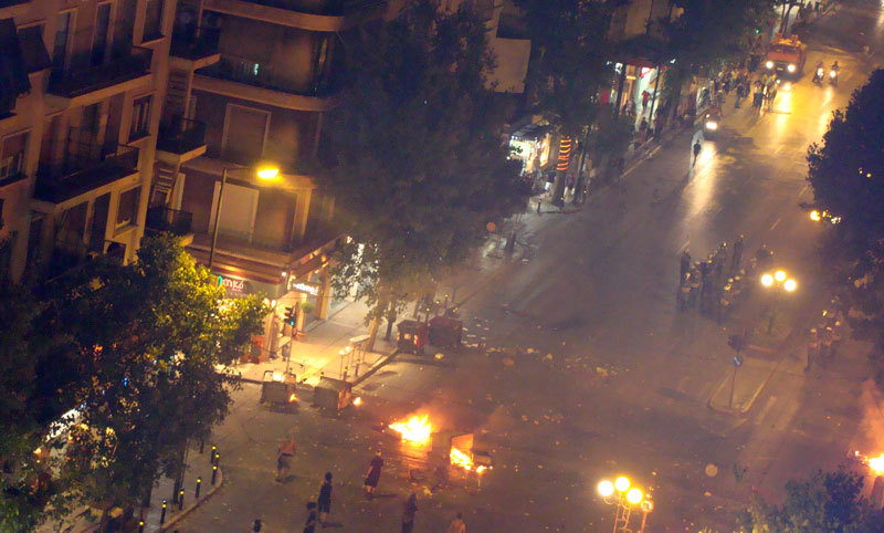 shortly after the clashes