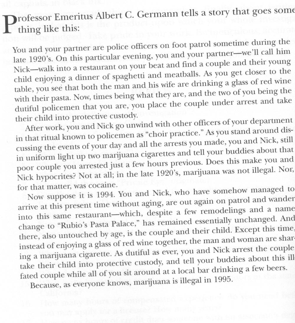 Quote from professor Emeritus