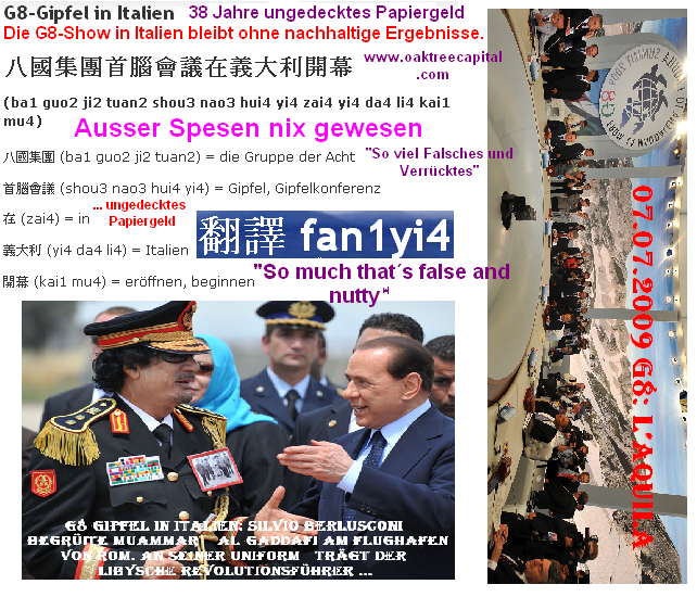 07.07.2009 - G8 L’Aquila