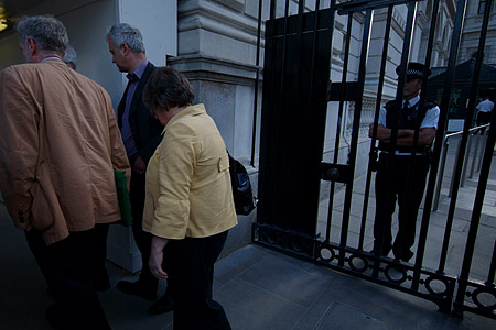 Kept out of Downing street.