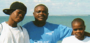 Alpha Mbodi and family