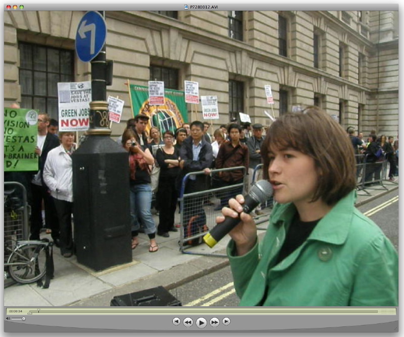 C4. Maddy Evans, Climate Camp (video still)