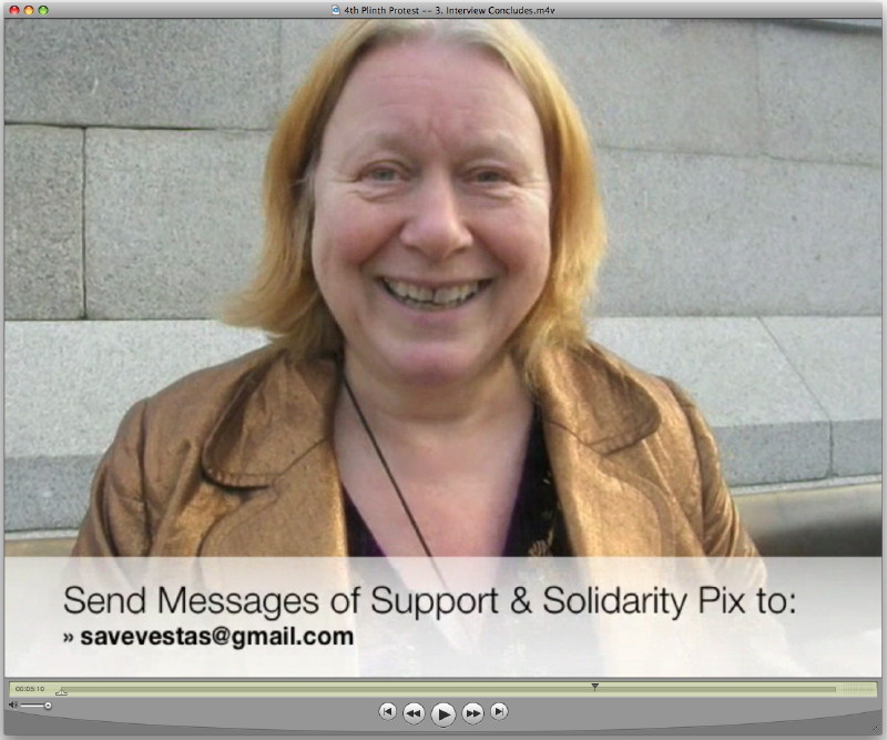 Express YOUR Solidarity by email and photography