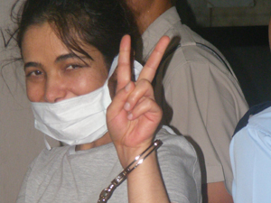 Guler Zere with her father