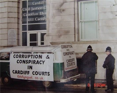 Conspiracy and Corruption cahrges Cardiff Courts Wales United Kingdom