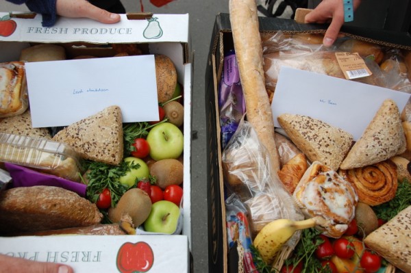 Lord Mandelson's and Mr Benn's hampers of food binned by Tesco & Sainsburys