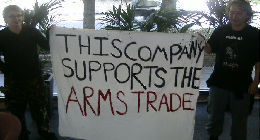 Protesters At Mott MacDonald