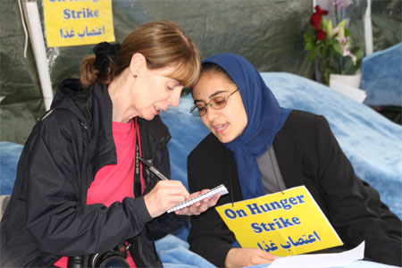London Rally to save lives iranian dissidents in Ashraf