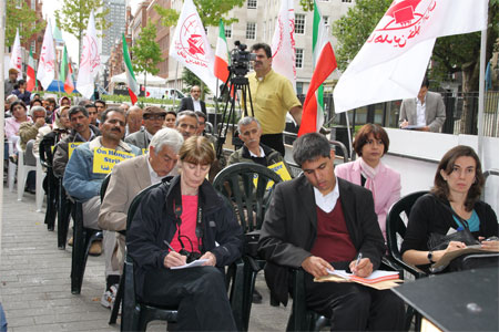 London Rally to save lives iranian dissidents in Ashraf