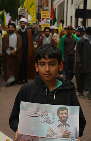 Newly ascendant Iran.