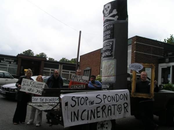 spondon against cyclamax incinerator