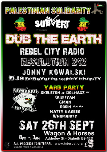 Please support this benefit. All proceeds to Interpal