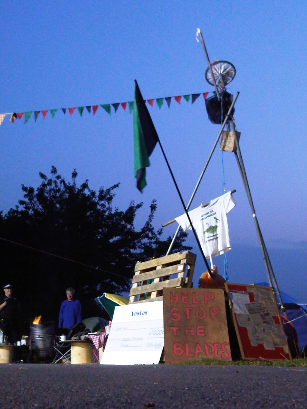 The Tripod, shortly before it was moved/removed