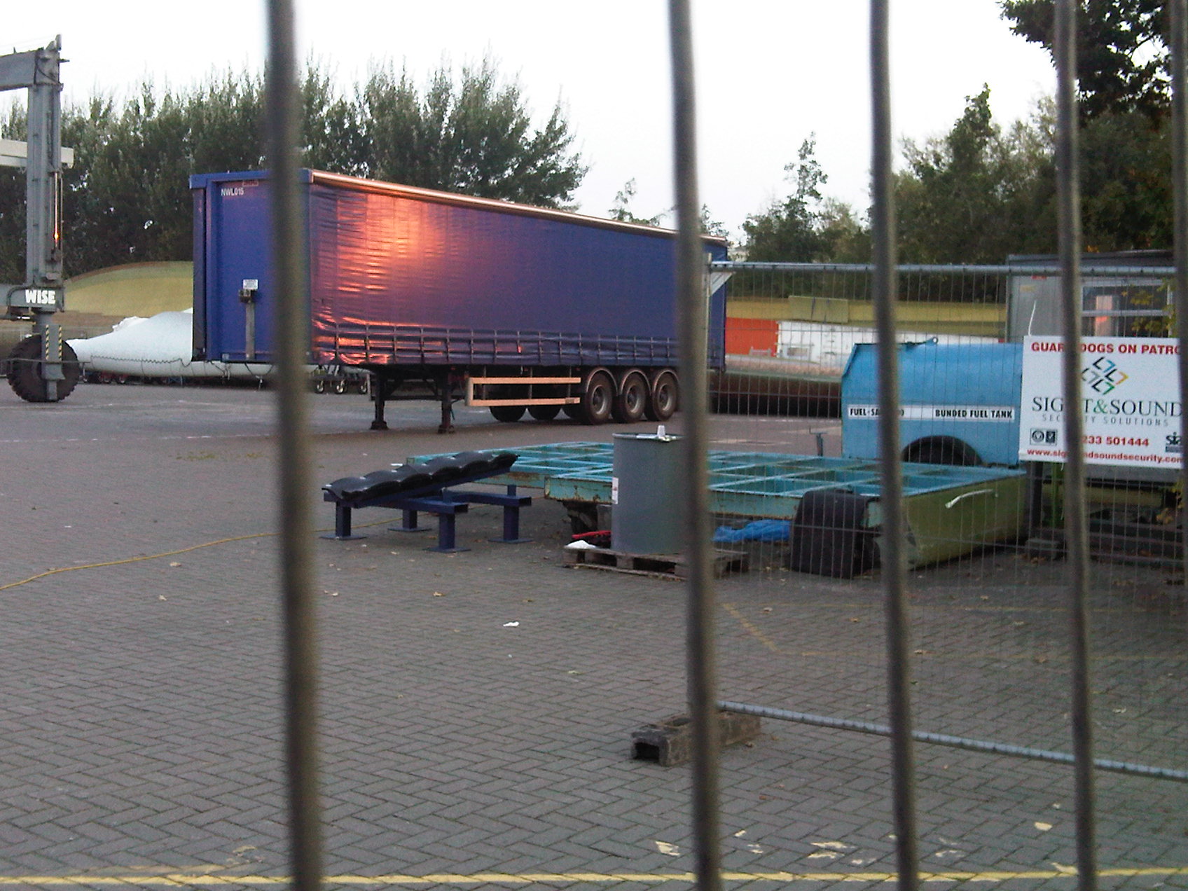 Another shot of stored Blades