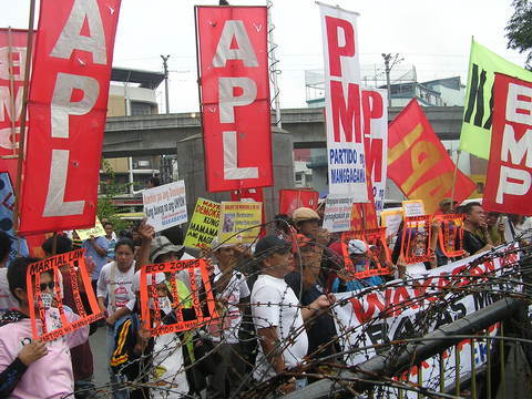 Filipino workers say "Never Again"