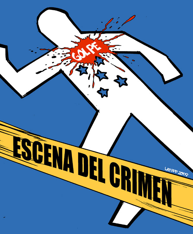 Honduras crime scene