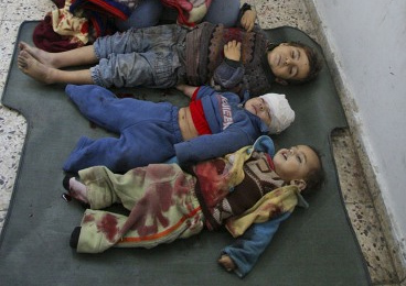 Dead terrorists in Gaza