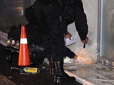 ALF explosive attack against MaxMara store - September 14th 2009
