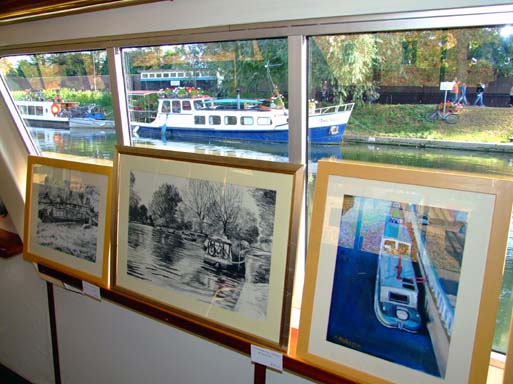 Art reflecting life on Georgina.